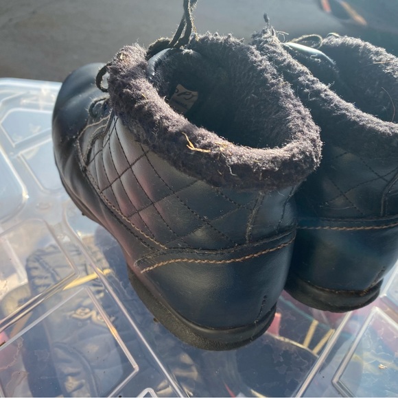 FootJoy 86110 Womens Black Patent Leather Golf Boots Size 8M - Picture 8 of 13